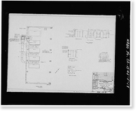 Mare Island Naval Shipyard, Chemical Cleaning Facility, North of Fourteenth Street, between California & R, Vallejo, Solano County, CA - 19, Antique Print