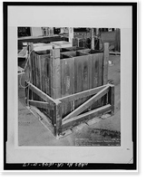 Historic Framed Print, Mare Island Naval Shipyard, Acid Mixing Facility, California Avenue & E Street, Vallejo, Solano County, CA - 17,  17-7/8" x 21-7/8"