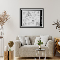 Historic Framed Print, Mare Island Naval Shipyard, Acid Mixing Facility, California Avenue & E Street, Vallejo, Solano County, CA - 20,  17-7/8" x 21-7/8"