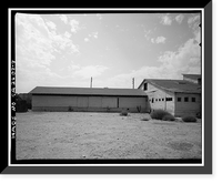 Historic Framed Print, Latimer Packing House, 321 South San Antonio Avenue, Ontario, San Bernardino County, CA - 9,  17-7/8" x 21-7/8"