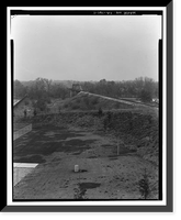 Historic Framed Print, Stanislaus River Bridge, Atchison, Topeka & Santa Fe Railway at Stanislaus, Riverbank vicinity, Stanislaus County, CA,  17-7/8" x 21-7/8"