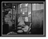 Historic Framed Print, C.F. Forbes Gas Station, Automobile Repair Shop, 195 North Raymond Avenue, Pasadena, Los Angeles County, CA - 10,  17-7/8" x 21-7/8"