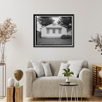 Historic Framed Print, Presidio of San Francisco, Recreation Building Type, West end of Crissy Field, San Francisco, San Francisco County, CA - 6,  17-7/8" x 21-7/8"