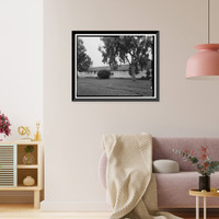 Historic Framed Print, Presidio of San Francisco, Recreation Building Type, West end of Crissy Field, San Francisco, San Francisco County, CA - 7,  17-7/8" x 21-7/8"