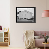 Presidio of San Francisco, Enlisted Men's Mess Hall, Crissy Field North cantonment, Jauss Street, San Francisco, San Francisco County, CA - 3, Vintage Wall Art