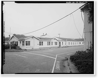 Presidio of San Francisco, Post Engineer's Headquarters Office, Crissy Field North cantonment, San Francisco, San Francisco County, CA - 3, Vintage Print