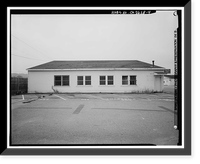 Historic Framed Print, Presidio of San Francisco, Plumbing Shop, Crissy Field North cantonment, San Francisco, San Francisco County, CA - 4,  17-7/8" x 21-7/8"