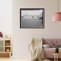Presidio of San Francisco, Warehouse & Auto Shop, Crissy Field North cantonment, San Francisco, San Francisco County, CA - 4, Historic Print