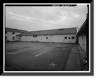 Historic Framed Print, Presidio of San Francisco, Warehouse & Auto Shop, Crissy Field North cantonment, San Francisco, San Francisco County, CA - 7,  17-7/8" x 21-7/8"