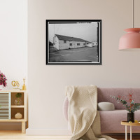Presidio of San Francisco, Electrical Shop, Crissy Field North cantonment, San Francisco, San Francisco County, CA - 4 Classic, Vintage Print