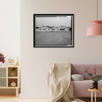Presidio of San Francisco, Paint Shop, Crissy Field North cantonment, San Francisco, San Francisco County, CA, Vintage Print