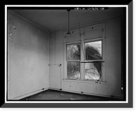 Historic Framed Print, Presidio of San Francisco, Letterman General Hospital, Building No. 27, Letterman Hospital Complex, Edie Road, San Francisco, San Francisco County, CA - 28,  17-7/8" x 21-7/8"