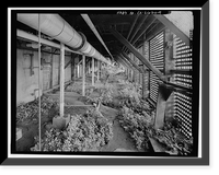 Historic Framed Print, Presidio of San Francisco, Letterman General Hospital, Building No. 12, Letterman Hospital Complex, Edie Road, San Francisco, San Francisco County, CA - 9,  17-7/8" x 21-7/8"
