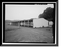 Presidio of San Francisco, Motor Vehicle Shed Type, West end of Crissy Field, San Francisco, San Francisco County, CA - 4, Vintage Poster