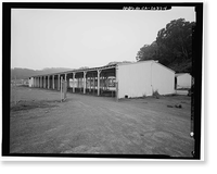 Presidio of San Francisco, Motor Vehicle Shed Type, West end of Crissy Field, San Francisco, San Francisco County, CA - 4, Vintage Poster