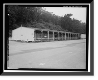 Presidio of San Francisco, Motor Vehicle Shed Type, West end of Crissy Field, San Francisco, San Francisco County, CA - 5 Classic, Historic Print