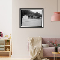 Presidio of San Francisco, Motor Vehicle Shed Type, West end of Crissy Field, San Francisco, San Francisco County, CA - 5 Classic, Historic Print
