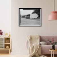 Presidio of San Francisco, Motor Vehicle Shed Type, West end of Crissy Field, San Francisco, San Francisco County, CA - 7 Classic, Historic Print