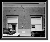 Historic Framed Print, U.S. Coast Guard Support Center Alameda, Warehouse, Spencer Road & Icarrus Drive, Coast Guard Island, Alameda, Alameda County, CA - 6,  17-7/8" x 21-7/8"