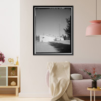 Mill Valley Air Force Station, Bowling Alley, East of Ridgecrest Boulevard, Mount Tamalpais, Mill Valley vicinity, Marin County, CA, Vintage Print