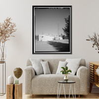 Mill Valley Air Force Station, Bowling Alley, East of Ridgecrest Boulevard, Mount Tamalpais, Mill Valley vicinity, Marin County, CA, Vintage Print