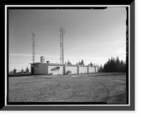 Mill Valley Air Force Station, Bowling Alley, East of Ridgecrest Boulevard, Mount Tamalpais, Mill Valley vicinity, Marin County, CA - 2 Classic, Vintage Wall Art