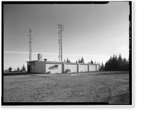 Mill Valley Air Force Station, Bowling Alley, East of Ridgecrest Boulevard, Mount Tamalpais, Mill Valley vicinity, Marin County, CA - 2 Classic, Vintage Wall Art