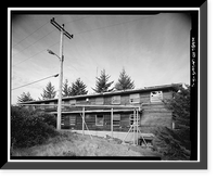 Mill Valley Air Force Station, Bachelor Airmen Quarters, East of Ridgecrest Boulevard, Mount Tamalpais, Mill Valley vicinity, Marin County, CA, Antique Wall Art