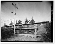 Mill Valley Air Force Station, Bachelor Airmen Quarters, East of Ridgecrest Boulevard, Mount Tamalpais, Mill Valley vicinity, Marin County, CA, Antique Wall Art