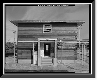 Historic Framed Print, Mill Valley Air Force Station, Bachelor Airmen Quarters, East of Ridgecrest Boulevard, Mount Tamalpais, Mill Valley vicinity, Marin County, CA - 7,  17-7/8" x 21-7/8"
