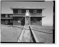 Historic Framed Print, Mill Valley Air Force Station, Bachelor Airmen Quarters, East of Ridgecrest Boulevard, Mount Tamalpais, Mill Valley vicinity, Marin County, CA - 8,  17-7/8" x 21-7/8"