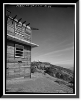 Mill Valley Air Force Station, Bachelor Airmen Quarters, East of Ridgecrest Boulevard, Mount Tamalpais, Mill Valley vicinity, Marin County, CA - 14, Vintage Print