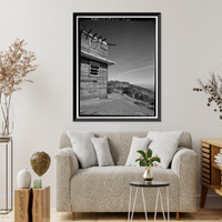 Mill Valley Air Force Station, Bachelor Airmen Quarters, East of Ridgecrest Boulevard, Mount Tamalpais, Mill Valley vicinity, Marin County, CA - 14, Vintage Print