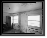 Historic Framed Print, Mill Valley Air Force Station, Bachelor Airmen Quarters, East of Ridgecrest Boulevard, Mount Tamalpais, Mill Valley vicinity, Marin County, CA - 16,  17-7/8" x 21-7/8"