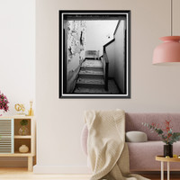 Historic Framed Print, Mill Valley Air Force Station, Bachelor Airmen Quarters, East of Ridgecrest Boulevard, Mount Tamalpais, Mill Valley vicinity, Marin County, CA - 19,  17-7/8" x 21-7/8"