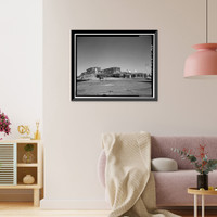Mill Valley Air Force Station, Mess Hall, East of Ridgecrest Boulevard, Mount Tamalpais, Mill Valley vicinity, Marin County, CA Classic, Antique Wall Art