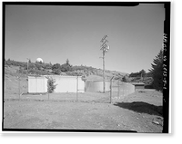 Mill Valley Air Force Station, Storage Shed & Tank, East of Ridgecrest Boulevard, Mount Tamalpais, Mill Valley vicinity, Marin County, CA, Vintage Print