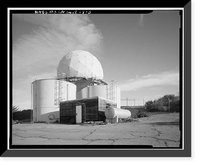 Mill Valley Air Force Station, Radar Domes, East of Ridgecrest Boulevard, Mount Tamalpais, Mill Valley vicinity, Marin County, CA - 3 Classic, Historic Print