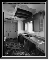 Historic Framed Print, Mill Valley Air Force Station, Military Family Housing, East of Ridgecrest Boulevard, Mount Tamalpais, Mill Valley vicinity, Marin County, CA - 13,  17-7/8" x 21-7/8"