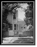 Historic Framed Print, Benjamin A. Breakey House, 1660 Rockwood Street, Los Angeles, Los Angeles County, CA - 9,  17-7/8" x 21-7/8"