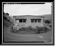 Fort Baker, Storehouse, Near intersection of Breitung & Satterlee Roads, Sausalito vicinity, Marin County, CA - 3, Antique Wall Art
