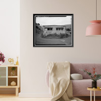 Fort Baker, Storehouse, Near intersection of Breitung & Satterlee Roads, Sausalito vicinity, Marin County, CA - 3, Antique Wall Art