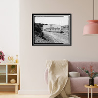 Fort Barry, Theater, Fort Barry, Rosenstock Road, Sausalito vicinity, Marin County, CA - 4, Antique Wall Art