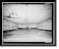 Fort Barry, Theater, Fort Barry, Rosenstock Road, Sausalito vicinity, Marin County, CA - 9, Antique Print