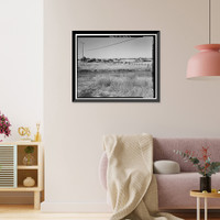Historic Framed Print, Hudson-Cippa-Wolf Ranch, Sorento Road, Sacramento, Sacramento County, CA - 2,  17-7/8" x 21-7/8"