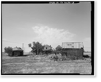 Historic Framed Print, Hudson-Cippa-Wolf Ranch, Sorento Road, Sacramento, Sacramento County, CA - 8,  17-7/8" x 21-7/8"