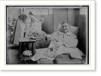 Historic Framed Print, American Field hosp. .  Auteuil,  17-7/8" x 21-7/8"