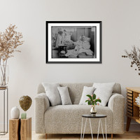 Historic Framed Print, American Field hosp. .  Auteuil,  17-7/8" x 21-7/8"