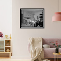 Oakland Naval Supply Center, Commanding Officers Residences, Between E & F Streets, West of Fourth Street, Oakland, Alameda County, CA - 14, Vintage Print