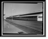 Oakland Naval Supply Center, Storehouse, Between G & H Streets, & Fifth & Sixth Streets, Oakland, Alameda County, CA - 4, Vintage Print